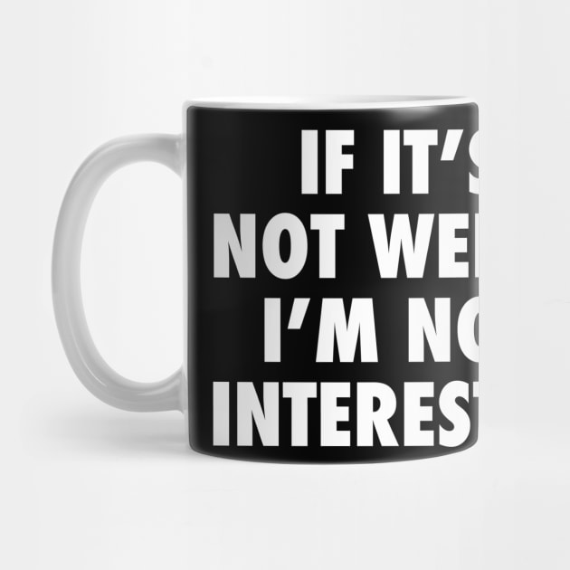 If it's not weird i'm not interested by ölümprints